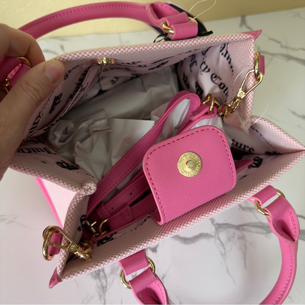 NWT Juicy Couture Pink Handbag - Picture 5 of 5